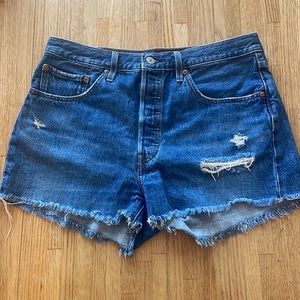 Womens blue Jean shorts